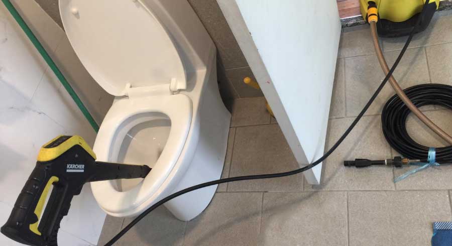 Επαγγελματική απόφραξη λεκάνης